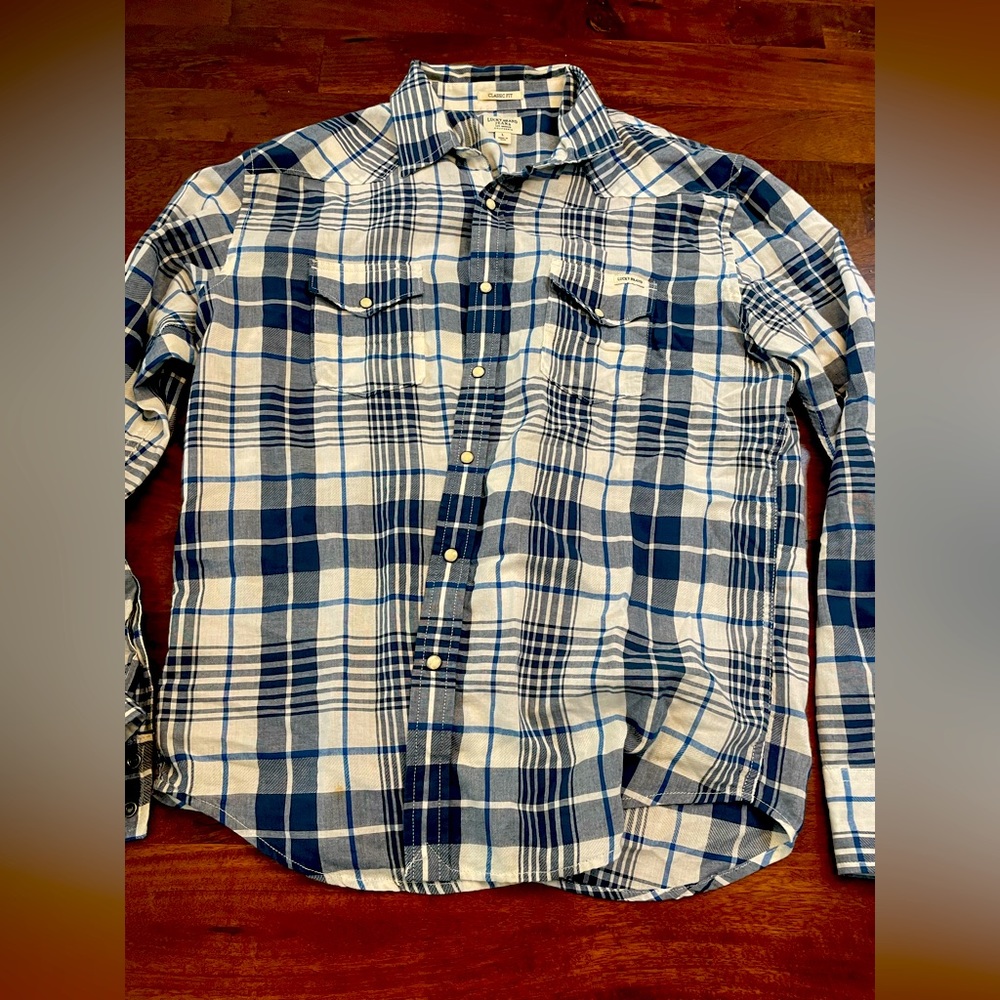 Lucky brand men’s button-down